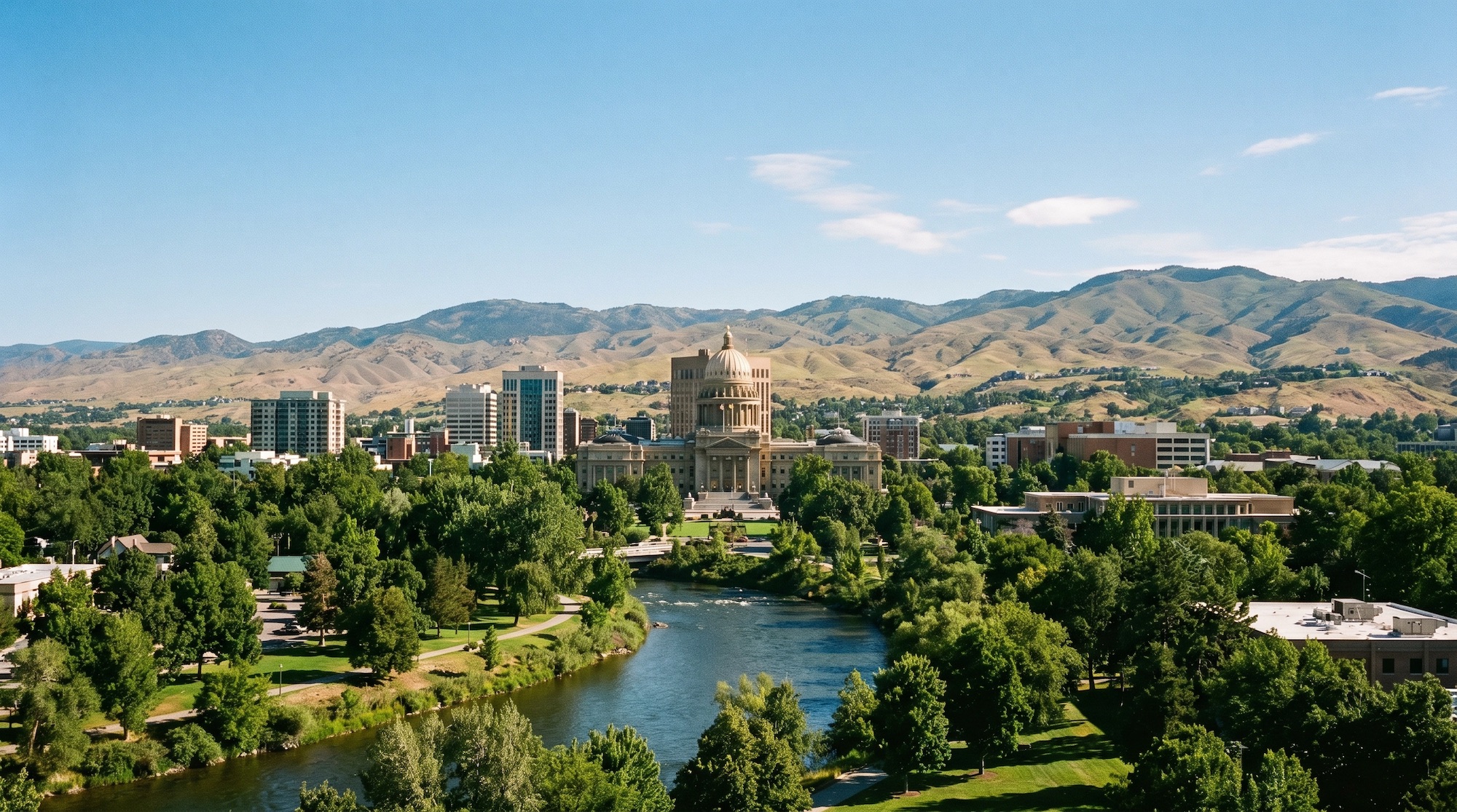 Idaho skyline