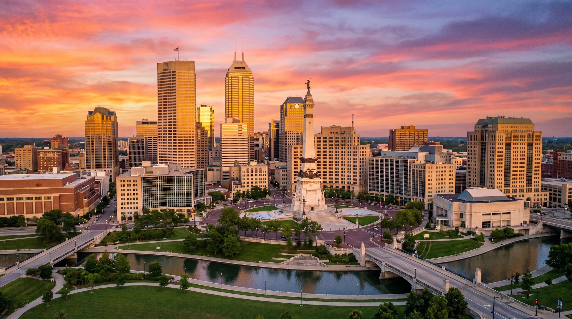 Indiana skyline