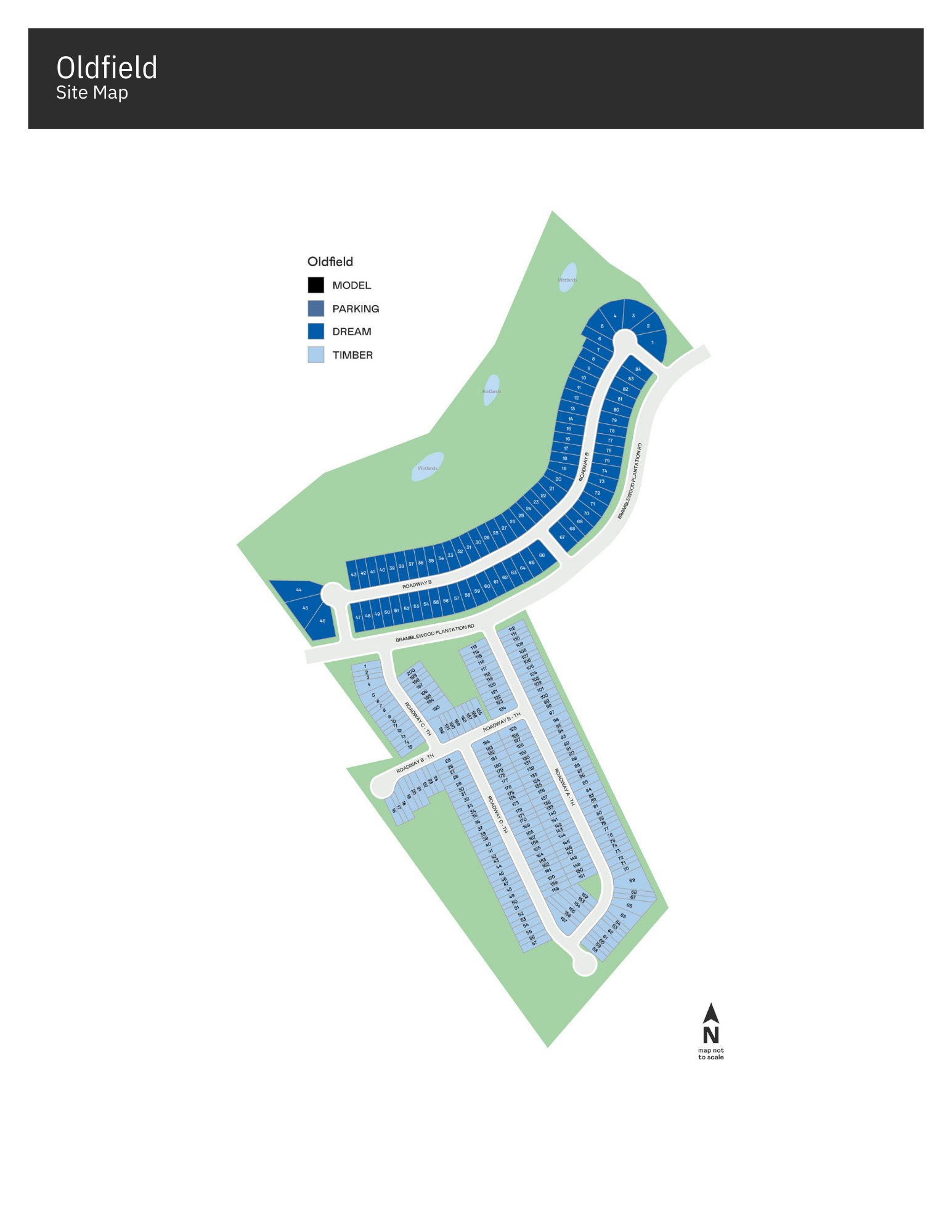 Oldfield plat map